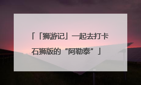 「狮游记」一起去打卡石狮版的“阿勒泰”