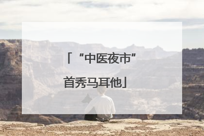 “中医夜市”首秀马耳他