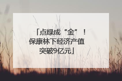 点绿成“金”！保康林下经济产值突破9亿元