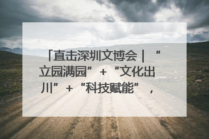直击深圳文博会｜“立园满园”+“文化出川”+“科技赋能”，成都传媒发布三大文创领域合作清单