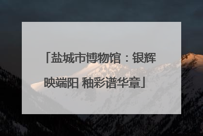 盐城市博物馆：银辉映端阳 釉彩谱华章