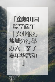 童趣田园 粽享端午｜兴业银行盐城分行举办六一亲子嘉年华活动