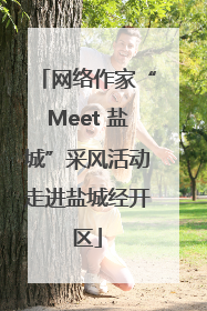 网络作家“Meet 盐城”采风活动走进盐城经开区