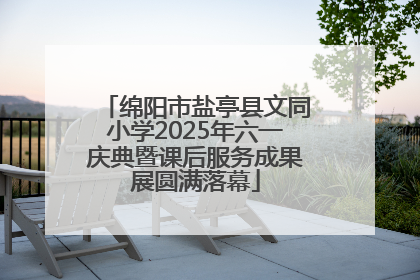 绵阳市盐亭县文同小学2025年六一庆典暨课后服务成果展圆满落幕