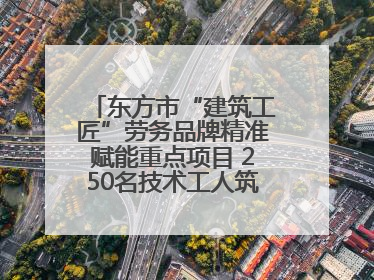 东方市“建筑工匠”劳务品牌精准赋能重点项目 250名技术工人筑牢建设基石