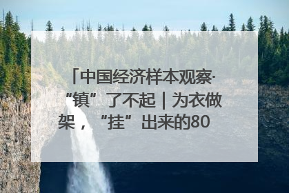 中国经济样本观察·“镇”了不起｜为衣做架，“挂”出来的80亿元“衣架产业”