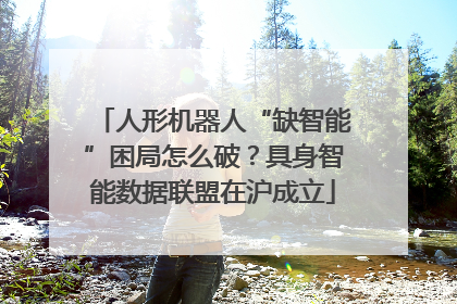 人形机器人“缺智能”困局怎么破？具身智能数据联盟在沪成立