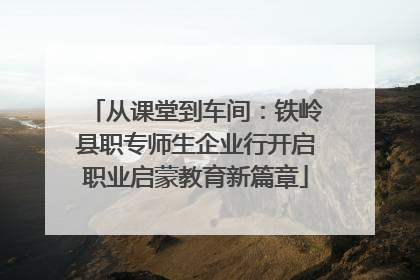 从课堂到车间：铁岭县职专师生企业行开启职业启蒙教育新篇章