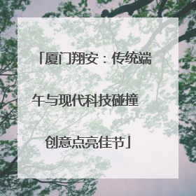厦门翔安：传统端午与现代科技碰撞 创意点亮佳节
