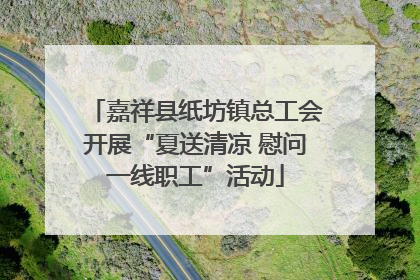 嘉祥县纸坊镇总工会开展“夏送清凉 慰问一线职工”活动