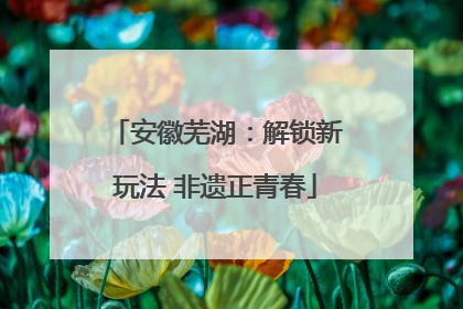 安徽芜湖：解锁新玩法 非遗正青春