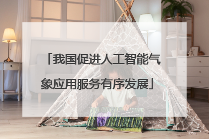 我国促进人工智能气象应用服务有序发展