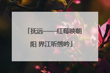 抚远——红莓映朝阳 界江听熊吟