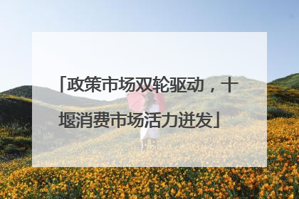 政策市场双轮驱动，十堰消费市场活力迸发