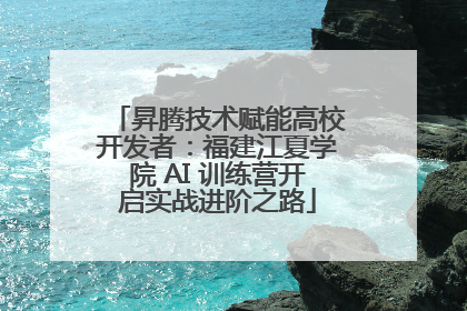 昇腾技术赋能高校开发者：福建江夏学院 AI 训练营开启实战进阶之路