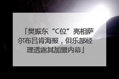 樊振东“C位”亮相萨尔布吕肯海报，俱乐部经理透露其加盟内幕