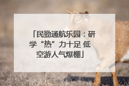 民勤通航乐园：研学“热”力十足 低空游人气爆棚