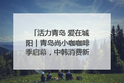 活力青岛 爱在城阳｜青岛尚小咖咖啡季启幕，中韩消费新场景点燃夏日热情