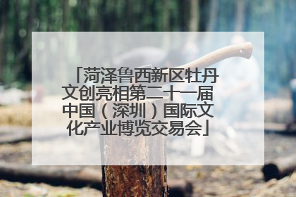 菏泽鲁西新区牡丹文创亮相第二十一届中国（深圳）国际文化产业博览交易会