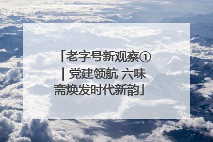 老字号新观察①｜党建领航 六味斋焕发时代新韵