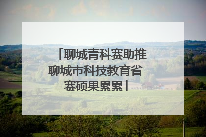 聊城青科赛助推聊城市科技教育省赛硕果累累