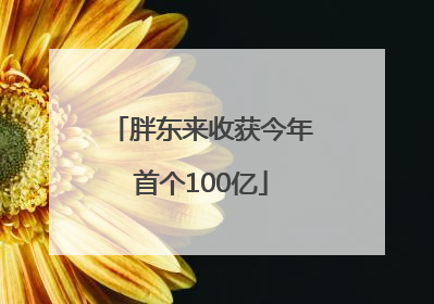 胖东来收获今年首个100亿
