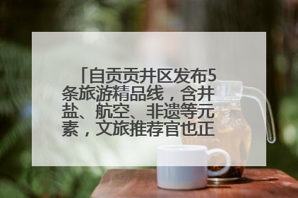 自贡贡井区发布5条旅游精品线，含井盐、航空、非遗等元素，文旅推荐官也正在报名选拔中