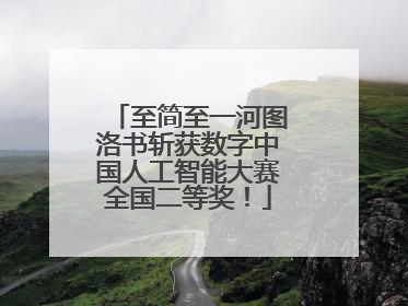 至简至一河图洛书斩获数字中国人工智能大赛全国二等奖！