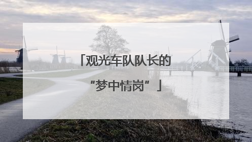 观光车队队长的“梦中情岗”