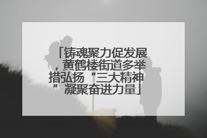铸魂聚力促发展，黄鹤楼街道多举措弘扬“三大精神”凝聚奋进力量