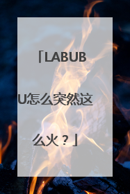 LABUBU怎么突然这么火？